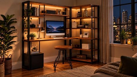 Угловой компьютерный стол LOFT - фото 5