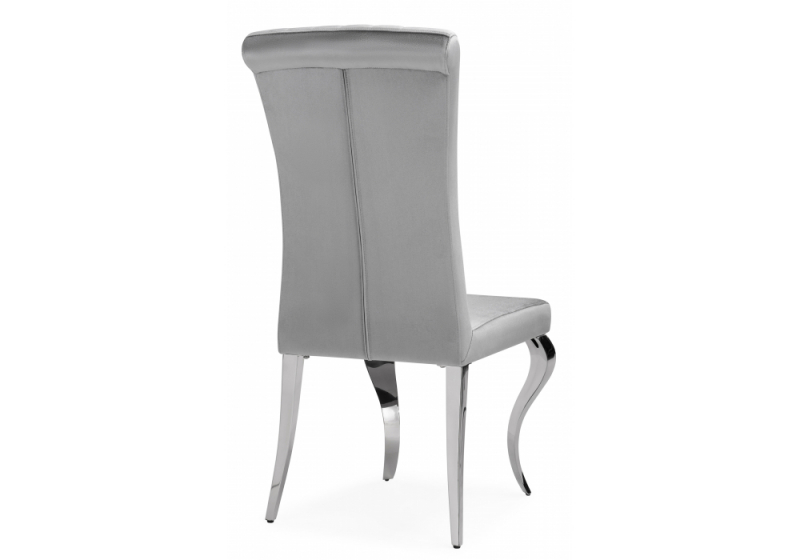 Стул на металлокаркасе Lund dark grey / steel (47x68x105)