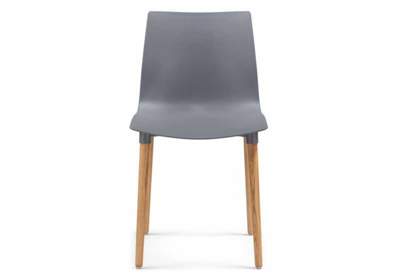 Пластиковый стул Кобе серый (44x49x80)
