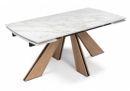 Керамический стол Шаннон 180(240)х90х79 carla larkinm / дуб монтана (90x79)