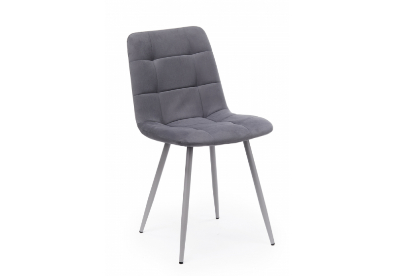 Стул на металлокаркасе Чилли темно-серый / серый (43,5x50x87,5). 