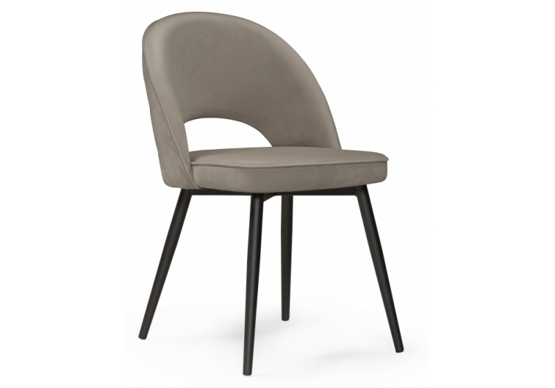 Стул на металлокаркасе Клэйн MR-30  / черный (50x56x81). 