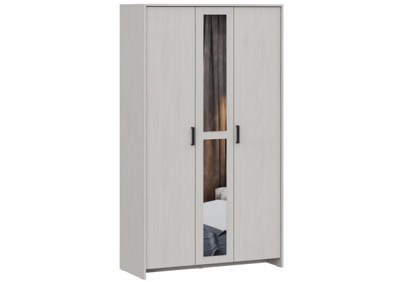 Шкаф трехстворчатый Taika ясень анкор светлый (120,1x50x209,4). 